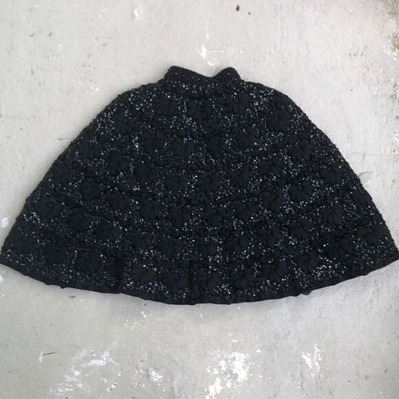 1950’s  wool  floral soutache  caplet - Picture 4 of 5